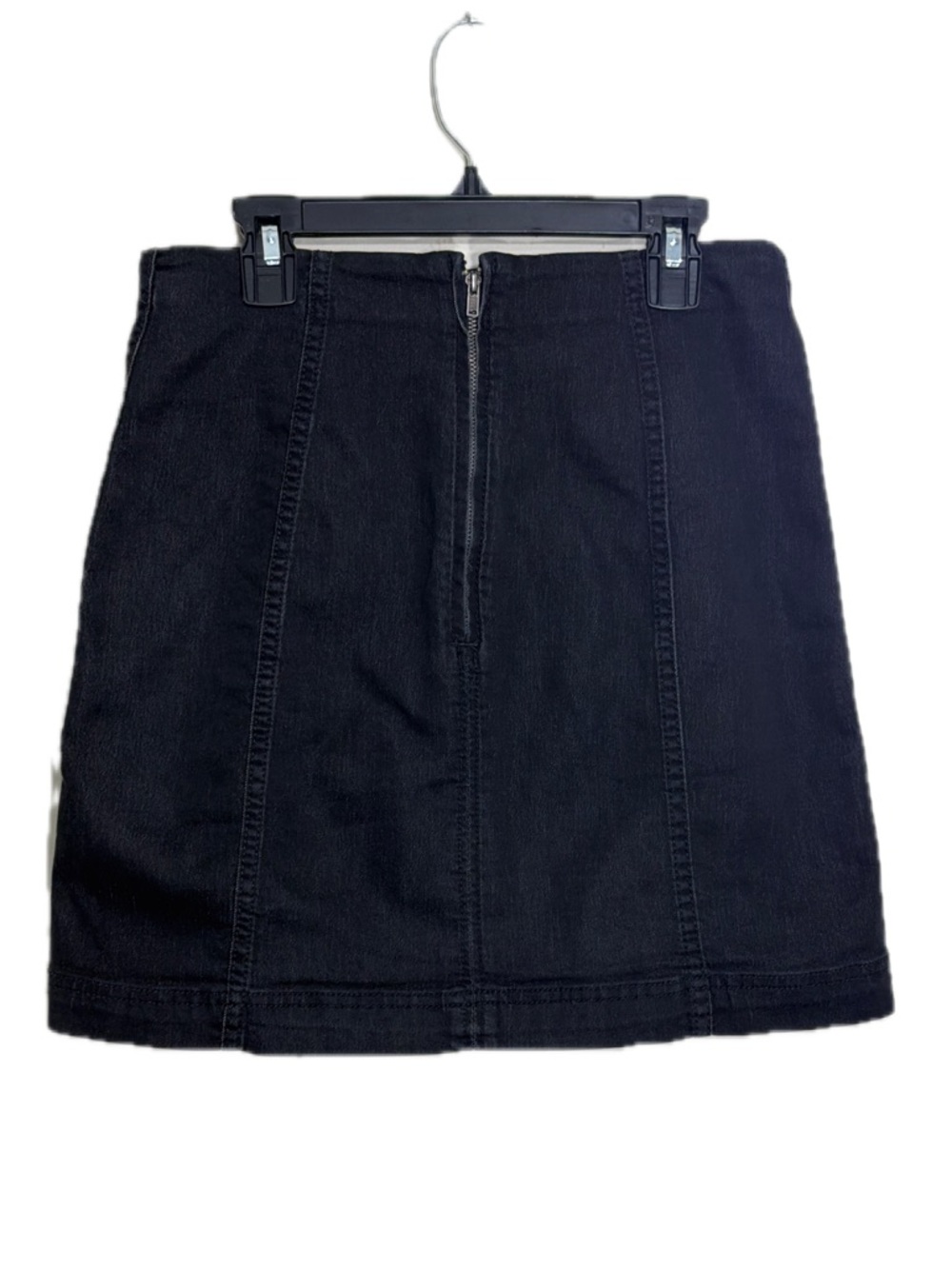 Free People Black Denim Skirt - Picture 6 of 6